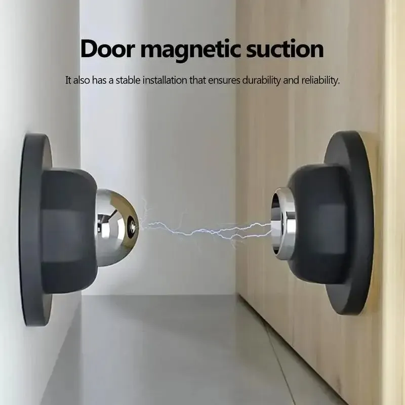 Magnetic Catch Door - Delme Gerektirmeyen Manyetik Silikon Kapı Durdurucu,