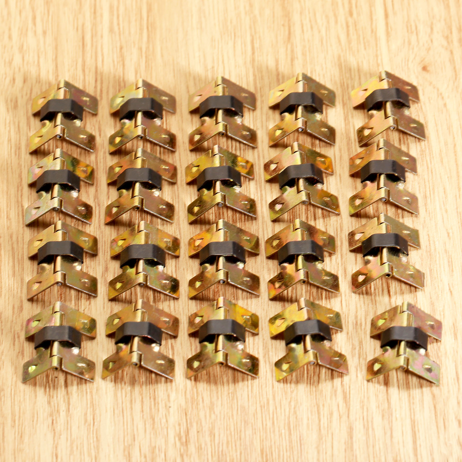 Furniture Hardware Gold - 20 adet 20x18mm Retro Mini yaylı