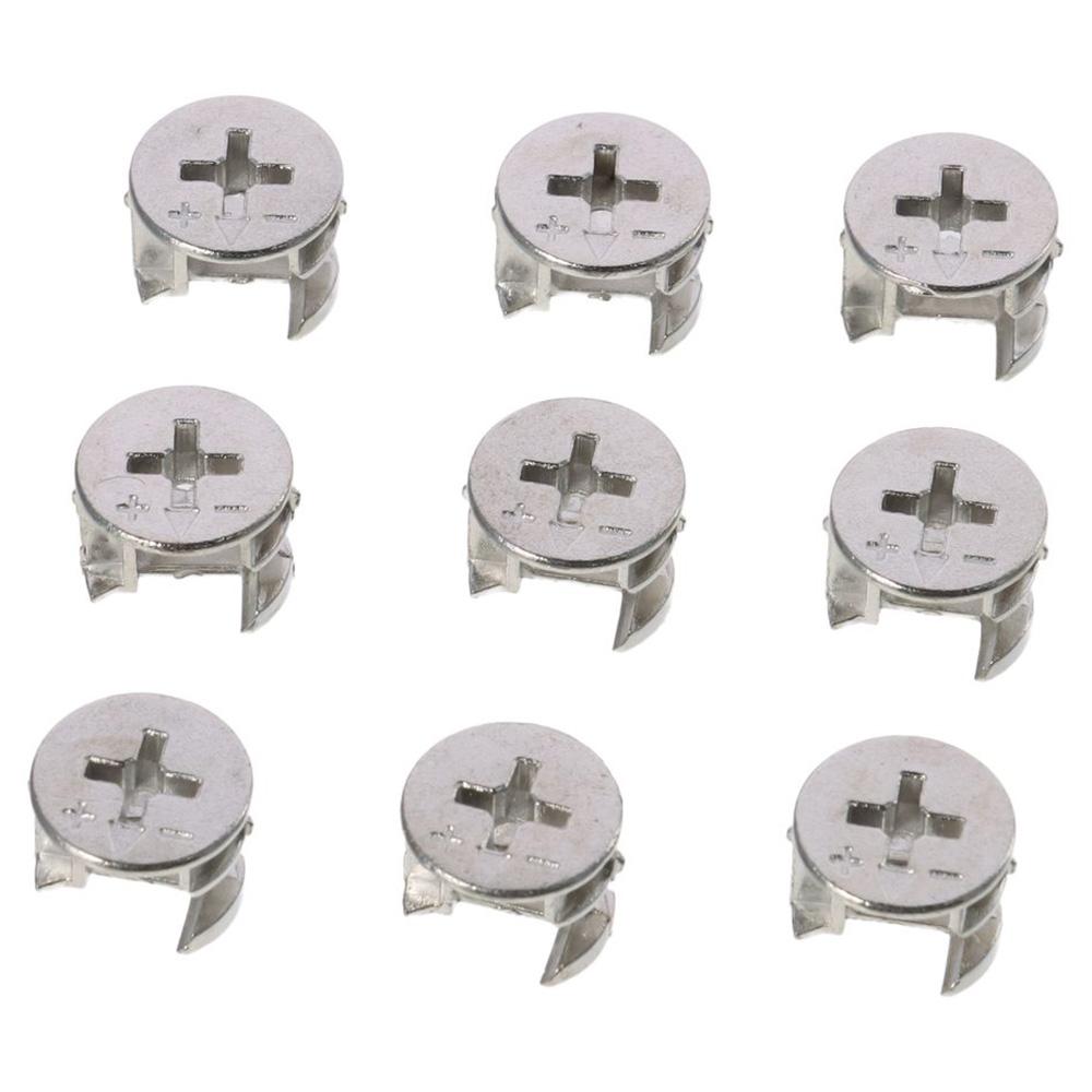 Furniture Joinery Hardware - 20 adet çinko kam kilidi somun