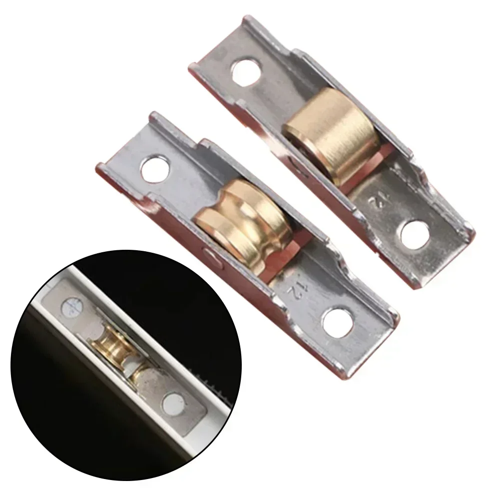 Furniture Joinery Hardware - 10 adet pencere teli kasnağı sürgülü
