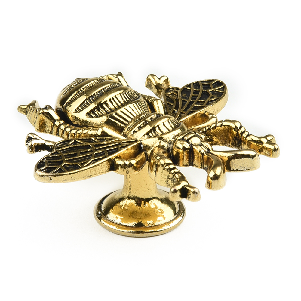 Furniture Hardware Gold - Retro dolap çekmece çeker arı şekli
