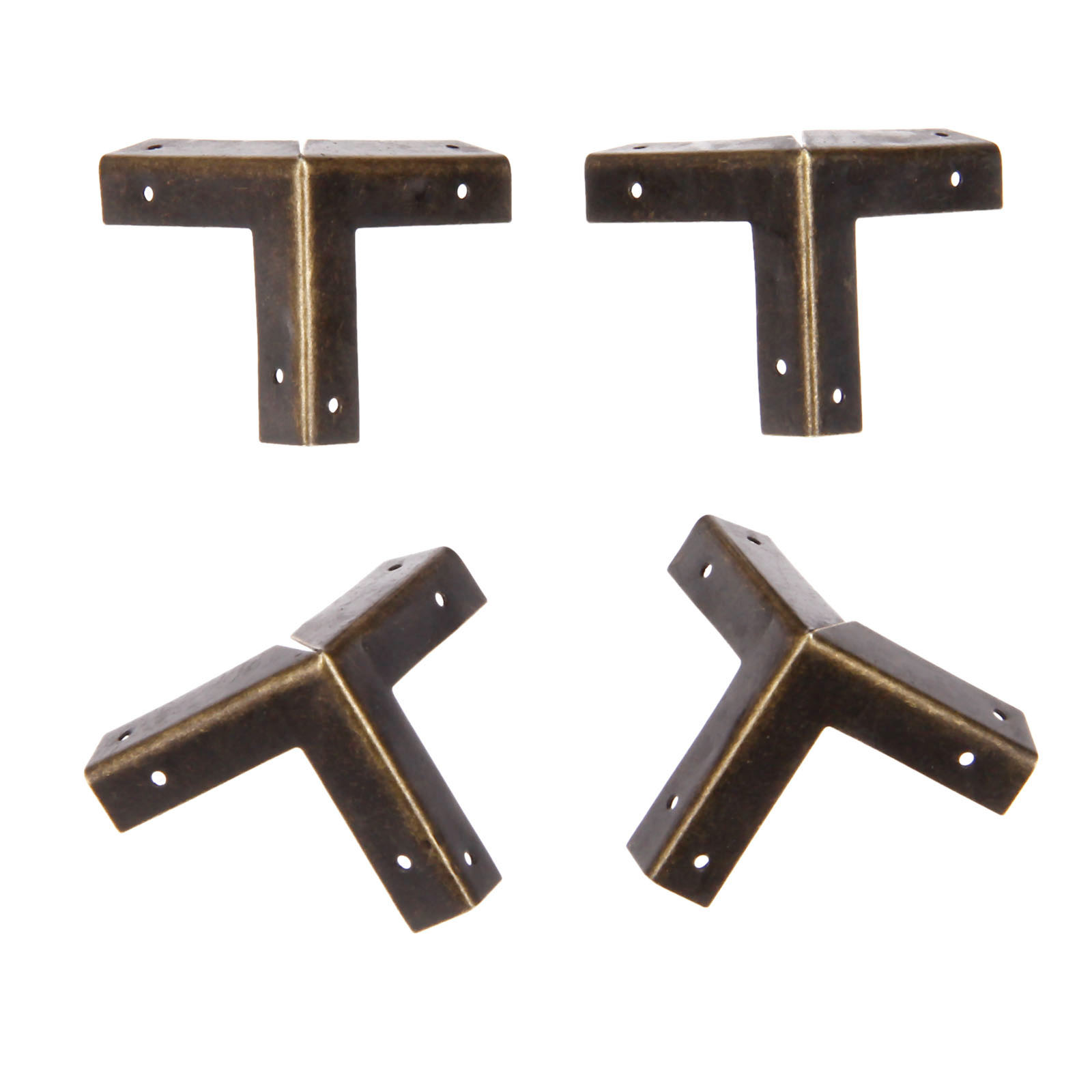 DRELD 4 adet antik bronz köşe  - Furniture Hardware Antique incelemesi ve fiyatı