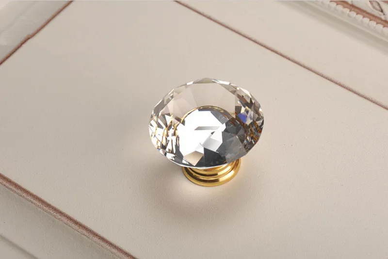 Kristal Altın Dolap Kulpları C - Furniture Hardware Gold incelemesi ve fiyatı