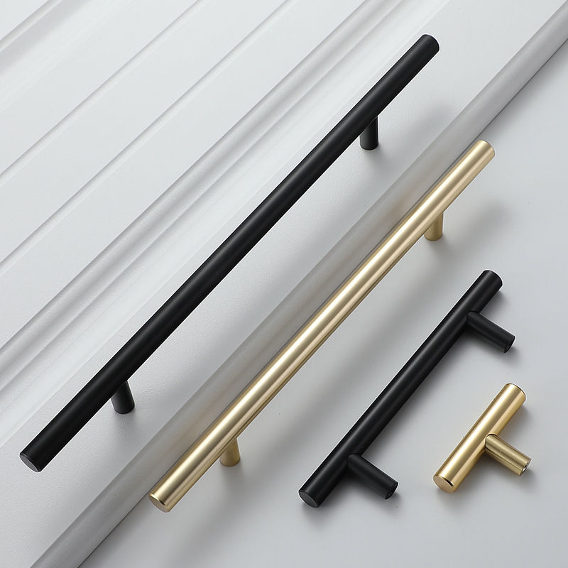 Modern Altın Fırçalanmış Düz D - Furniture Hardware Gold incelemesi ve fiyatı