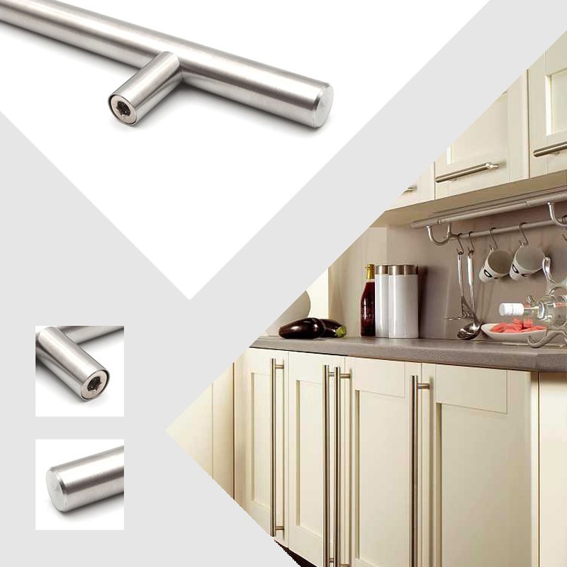 Modern Altın Fırçalanmış Düz D - Furniture Hardware Gold incelemesi ve fiyatı