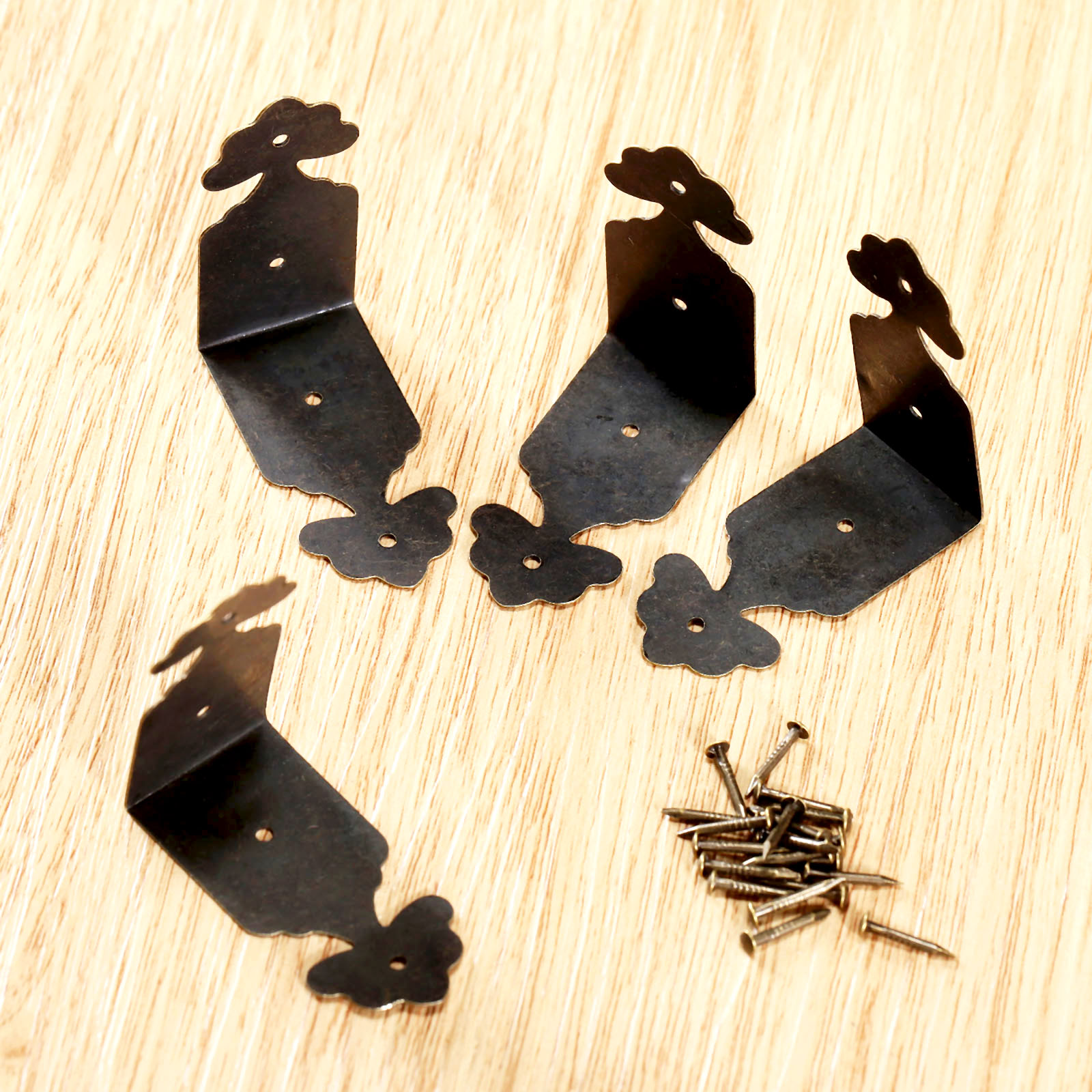 4 adet dekoratif köşe koruyucu - Furniture Hardware Antique incelemesi ve fiyatı