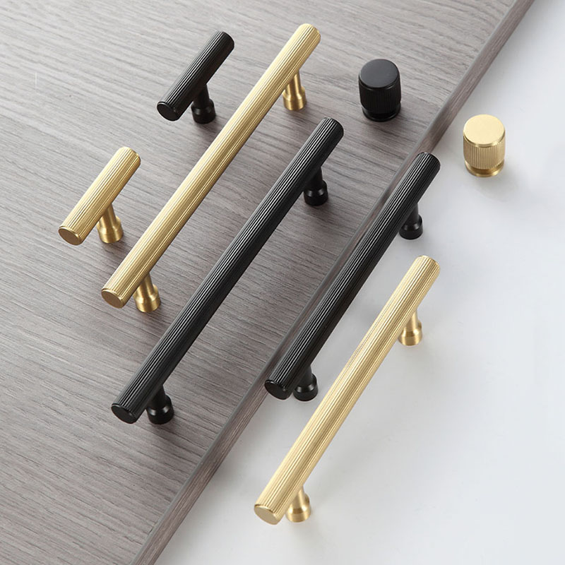 Düz Çizgili Tırtıllı Altın Siy - Furniture Hardware Gold incelemesi ve fiyatı
