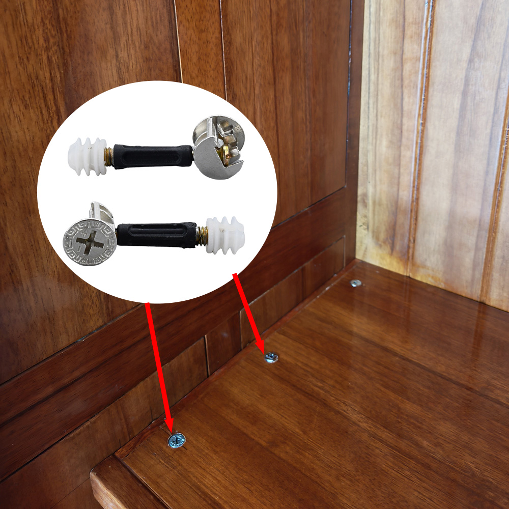 50/100 adet 3 in 1 mobilya kon - Furniture Joinery Hardware incelemesi ve fiyatı