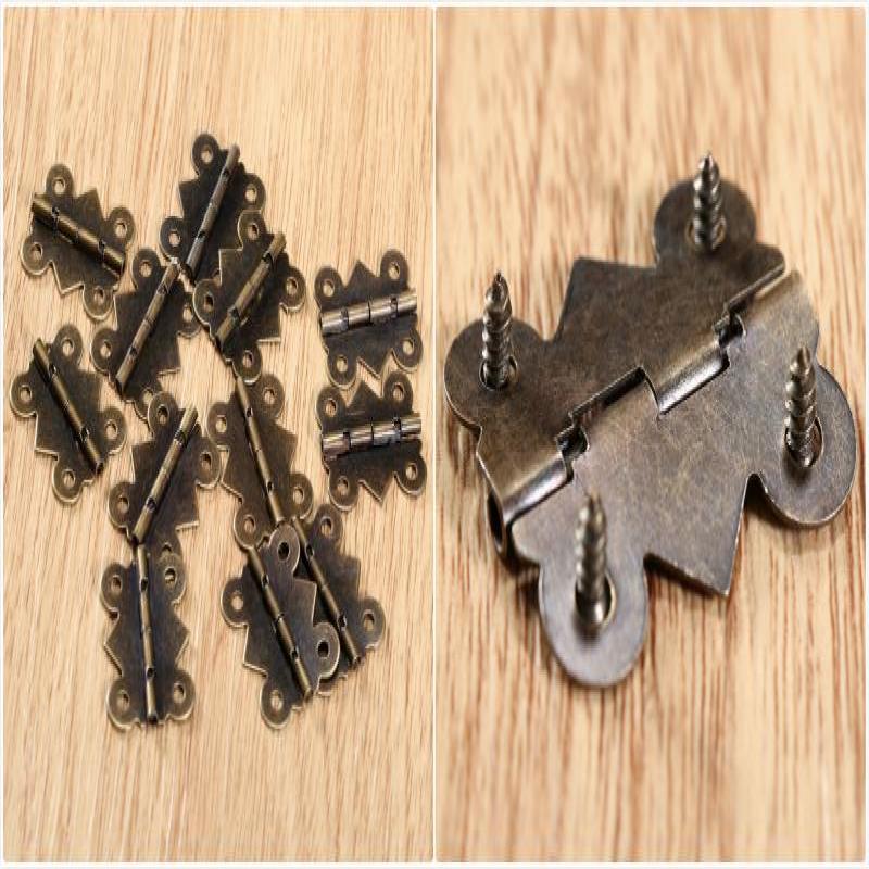 10/20 adet Vidalı Menteşe Kele - Furniture Hardware Antique incelemesi ve fiyatı