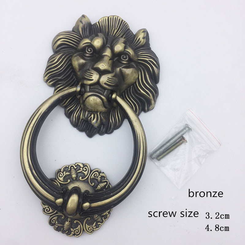 Antik Bronz Aslan Başı Kulplu  - Furniture Hardware Antique incelemesi ve fiyatı