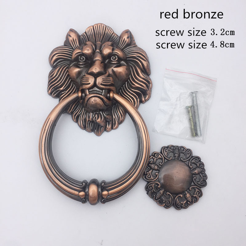 Antik Bronz Aslan Başı Kulplu  - Furniture Hardware Antique incelemesi ve fiyatı
