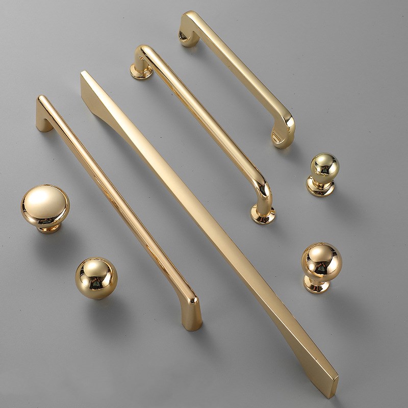 Çinko alaşımı parlak altın mut - Furniture Hardware Gold incelemesi ve fiyatı