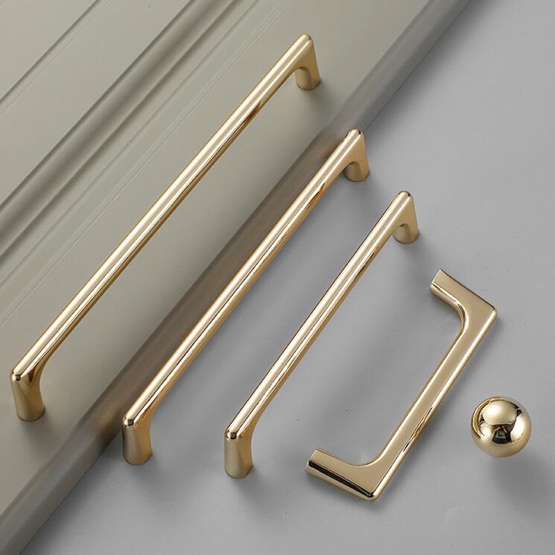 Çinko alaşımı parlak altın mut - Furniture Hardware Gold incelemesi ve fiyatı