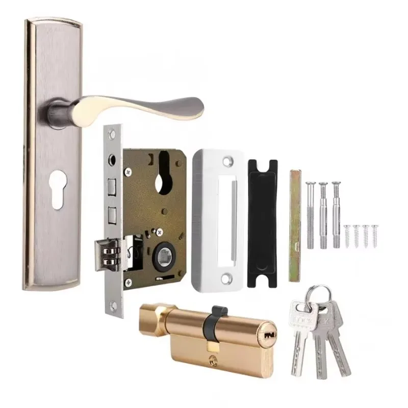 Altın kapı kolu kilidi sessiz  - Furniture Hardware Gold incelemesi ve fiyatı