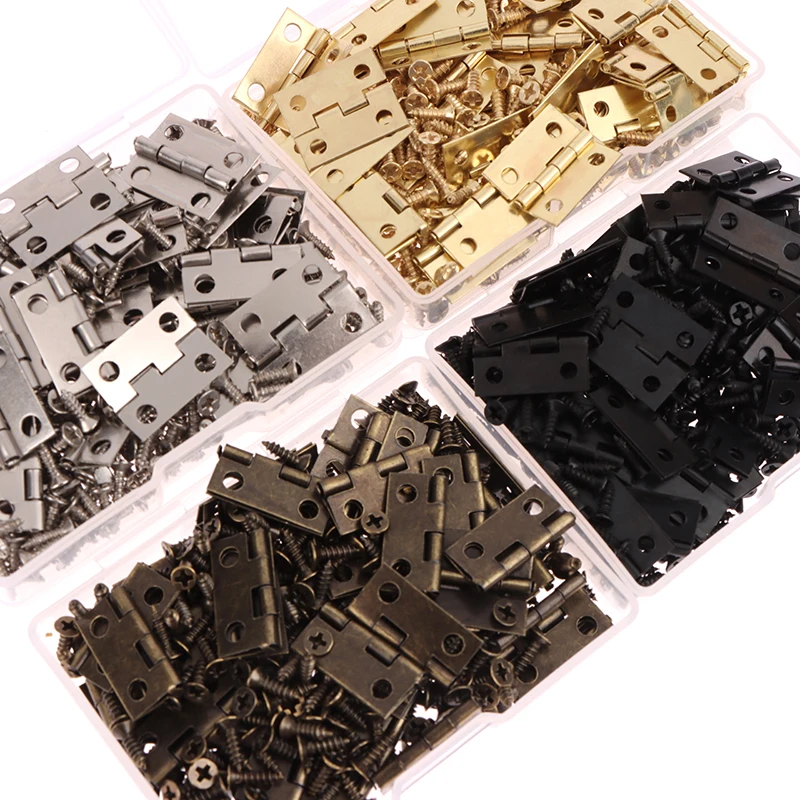 50 adet/kutu Menteşeler + 200  - Furniture Hardware Gold incelemesi ve fiyatı
