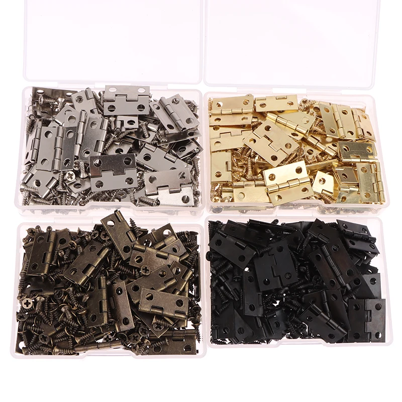 50 adet/kutu Menteşeler + 200  - Furniture Hardware Gold incelemesi ve fiyatı