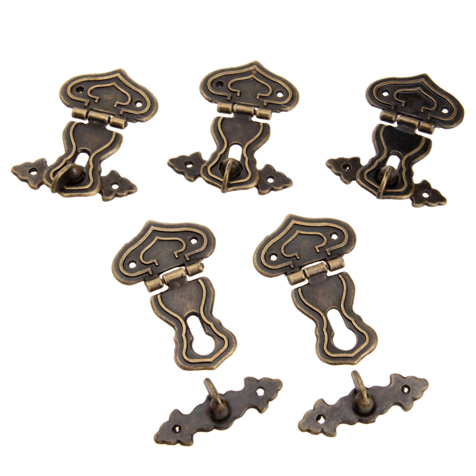 5 adet 63x47mm antika Metal ki - Furniture Hardware Antique incelemesi ve fiyatı