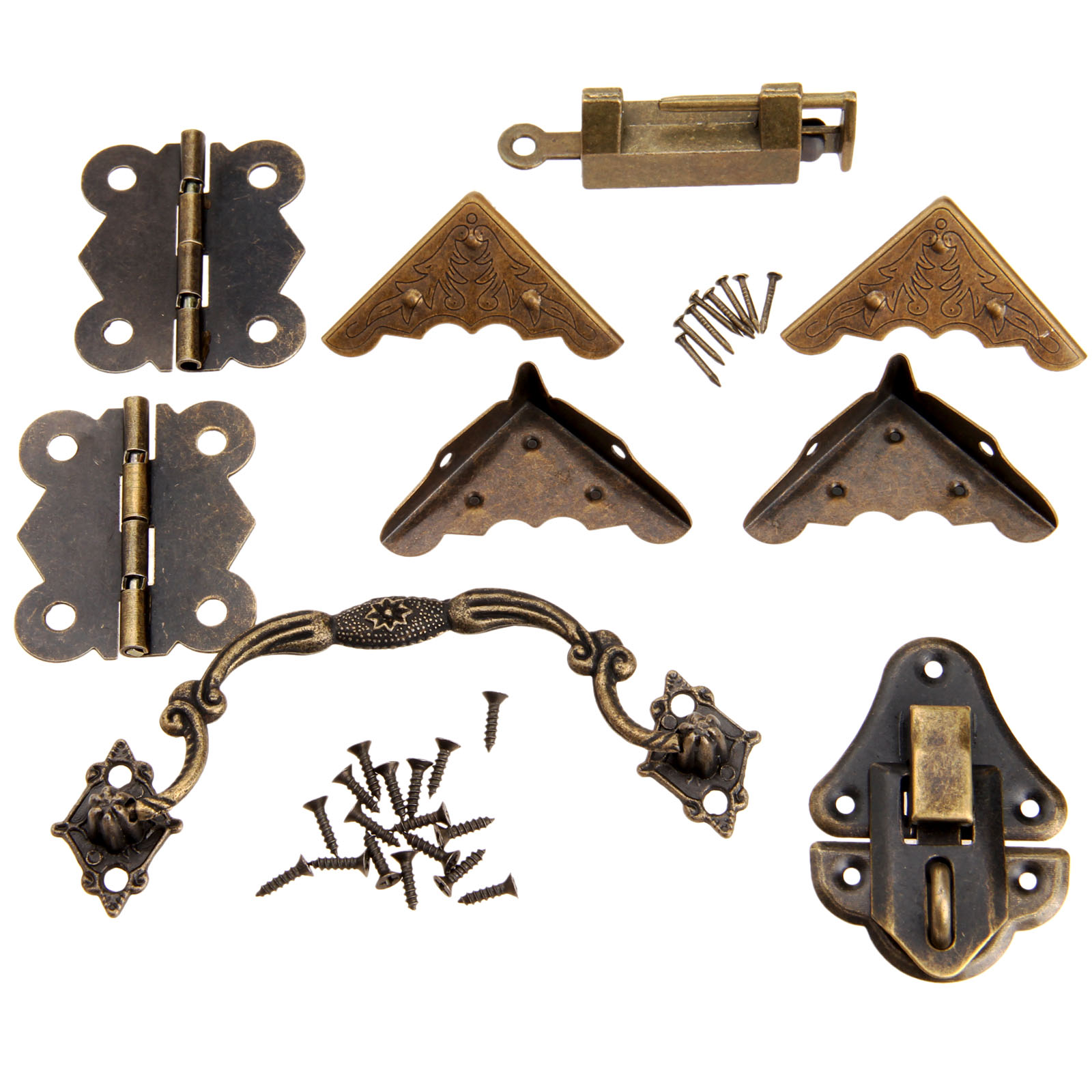 9 adet/takım mobilya parçaları - Furniture Hardware Antique incelemesi ve fiyatı