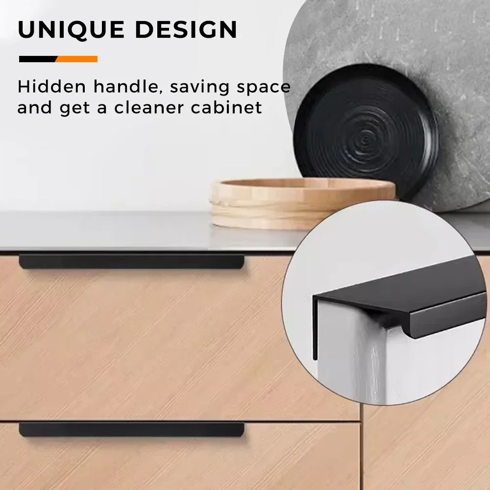 Gizli Mobilya Kulpları Mat Siy - Furniture Hardware Gold incelemesi ve fiyatı