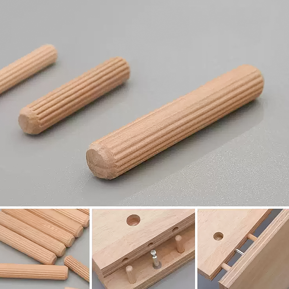 Ahşap Dübel Pimleri 6/8mm Yivl - Furniture Joinery Hardware incelemesi ve fiyatı
